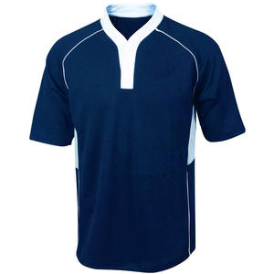 Camiseta de rugby personalizada para hombre, Camiseta deportiva de manga corta con cuello redondo y talla de adulto para ropa de fútbol - Product Image 6