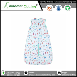 Alta calidad 100% puro algodón orgánico bebé saco de dormir - Product Image 4