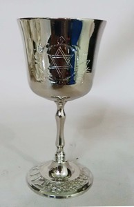 Verre à vin et à champagne en métal pour les fêtes de mariage Accessoires de bar pour la maison et l'hôtel - Product Image 5