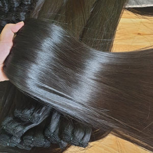 ผม Remy ต่อผมสีดำธรรมชาติผมมนุษย์แท้หนังกำพร้าผมตรงผมคนจากเวียดนามผมดิบขนาด8-32นิ้ว - Product Image 2