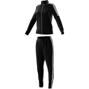 Alta calidad 100% Fleece Ladies Pink Round Neck Sports Track Suit 2PCs Active Top Set - Product Image 2