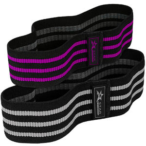 3 pcs/Set Hip Fabric Resistance Band Logo personnalisé Hip Circle Bands (couleurs unies) Hip Circle Booty Bands Workout Resistance - Product Image 5