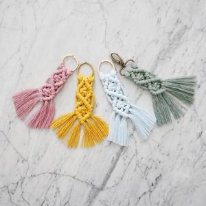   พวงกุญแจมาคราเม่แฮนด์เมดแฮปปี้เนส - Product Image 1