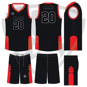 Maillots de basket-ball personnalisés pour hommes, vêtements de sport respirants, y compris maillots, chemises et shorts pour uniformes de basket-ball - Product Image 2