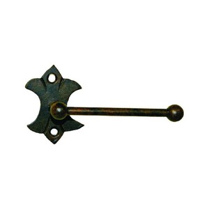Soporte decorativo de alambre de hierro con recubrimiento de polvo negro, hecho a mano servilletero, soporte de pañuelos de Metal elegante al por mayor - Product Image 3