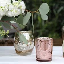 <b>Candle</b> Holders Speckled Gold Votive Holders <b>Gift</b> <b>Set</b> Centerpieces Mercury Glass Tealight Holders for Birthday restaurants - Product Image 3