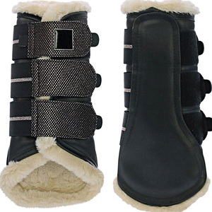 Botas de cepillado de caballo de la mejor calidad, equipo ecuestre de bajo precio, precio al por mayor, precio competitivo, diseño OEM, novedad - Product Image 1