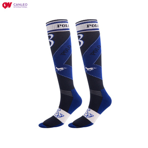 Calcetines con logotipo personalizado para hombre, hasta la rodilla, atléticos, ecuestres - Product Image 2