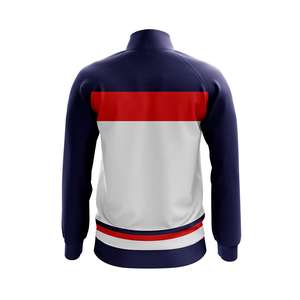 Chaqueta lisa de invierno para hombre, prenda deportiva personalizada en blanco, con cremallera, para sublimación, muestra de alta calidad disponible - Product Image 2