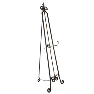 Wrought Iron Art <b>Stand</b> Display <b>Easel</b> Metal 70 Inch - Product Image 5