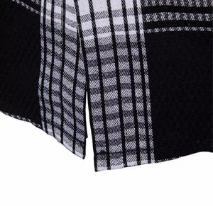 2022 alta calidad orientada a la exportación sólido 100% algodón camisas formales a rayas para hombres personalizables OEM ecológico Bangladesh - Product Image 3