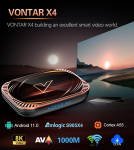 VONTAR X4 Smart TV Box Amlogic S905X4 <span class=keywords><strong>Android</strong></span> 11 4GB 32GB/64GB/128GB - Product Image 2