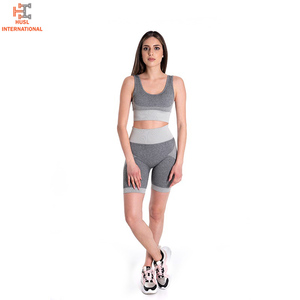 2025 nuevo diseño profesional mujer Yoga conjunto venta al por mayor transpirable mujeres Yoga conjunto nueva llegada mujeres Yoga conjuntos logotipo personalizado Oem - Product Image 5