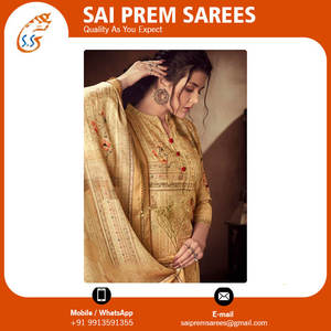 Traje de precio de mercado impreso Digital exportador de ropa indio y paquistaní para la venta - Product Image 5