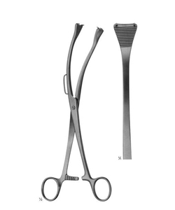 Pinces à rabat en cuir chevelu, Gauss, 260MM - Product Image 1