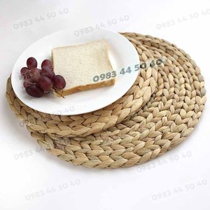 HIGH QUALITY Water Hyacinth Round <b>Placemat</b> - Product Image 1