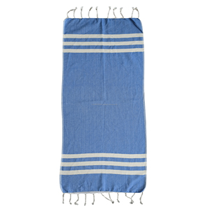 Peshkir-toalla de mano turca para cocina, 45x90cm, 17x35 ", 100 algodón, OEM, Playa - Product Image 6