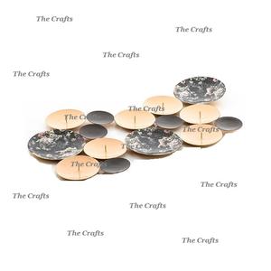 Porte-bougie en métal rouge de haute qualité, décoratif, pour mariage, hôtel et décoration intérieure. - Product Image 6