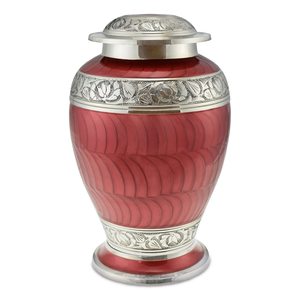 Grecian Pweter cremación urna latón urnas funerarias - Product Image 3
