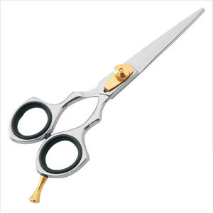 Ciseaux à cheveux en acier inoxydable de la meilleure qualité ciseaux de salon de coiffure avec vis réglable et repose-doigt - Product Image 1