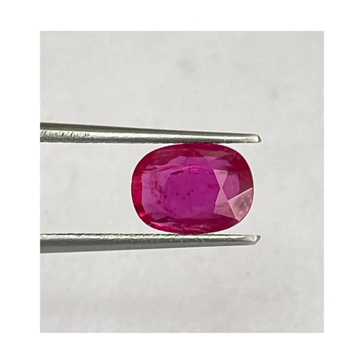 Mais vendido 2.20 carat natural ruby moçambique solto pedra preciosa no preço de fábrica direta