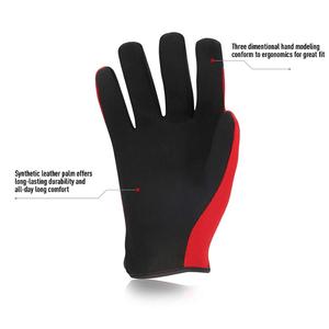 Unisex Windproof Stretchable Rigger Gloves Wholesale OEM Design <b>Synthetic</b> <b>Leather</b> Safety Gloves Genuine <b>Leather</b> - Product Image 4