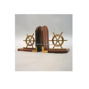 ที่ตั้งหนังสือหินอ่อนสีขาวเคลือบผงทองลวดเหล็กดีไซน์ไม่เหมือนใครพระอาทิตย์ขึ้น - Product Image 2