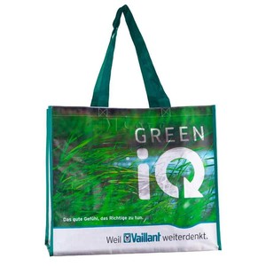 Bolsas reutilizables recicladas tejidas de PP, bolsas de plástico para compras, bolsas de almacenamiento de alimentos, venta al por mayor, embalaje sostenible Haplast Jsc - Product Image 1