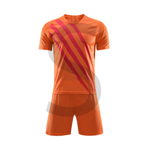 Unisex High Quality Jersey Set New Breathable Football Top and Shorts Custom Vintage Training Uniform Soccer Football Jersey - Product Image 3