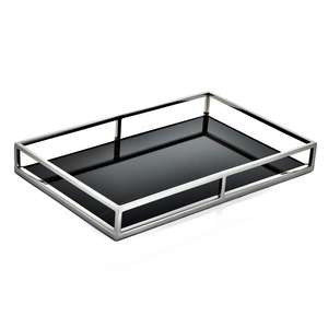 Plateau de service rectangulaire miroir, design personnalisé, fait main, élégant et classique, vente en gros, NOUVEAU WEDDING WORLD MST (101) - Product Image 4