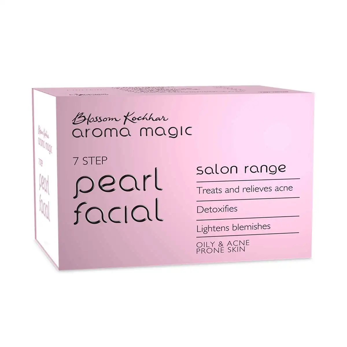 Aroma Magic-Kit Facial de 7 escalones con perlas, gama de Salón (piel oleosa y resistente al acné)