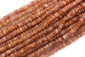 13 "เส้นยาวธรรมชาติหินอัญมณีเรียบยางรูปร่างลูกปัดหินกลมขายส่งเครื่องประดับทำ - Product Image 2