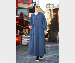 New Season <b>Women</b> Islamic Clothing Abaya <b>Kaftan</b> Tunic Dubai Arab Muslim Islamic Fashion Turkish Quality - Product Image 1