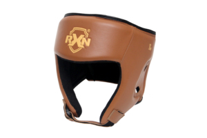 Casco de boxeo de cuero PU con logotipo personalizado al por mayor con diseño de protector bucal para entrenamiento y lucha - Product Image 3