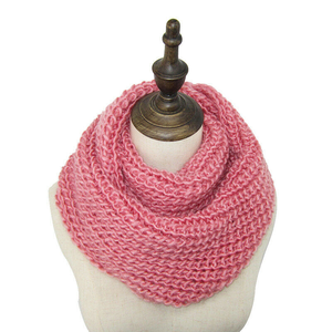 Fashion Warm New Custom Design 12 Colors Ribbed Crinkle <b>Hijab</b> Knitting Jacquard <b>Jersey</b> Cotton Scarf For Women - Product Image 6