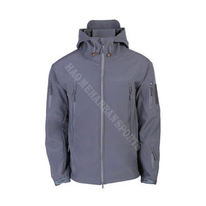 Veste softshell camouflage pour homme, coupe-vent, fermeture éclair, style workwear, automne, coupe régulière - Product Image 3