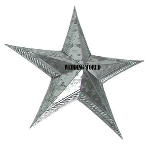 Étoile rustique en métal Étoile design artisanale de qualité supérieure Étoile murale en métal de taille personnalisée Vente en gros - Product Image 3