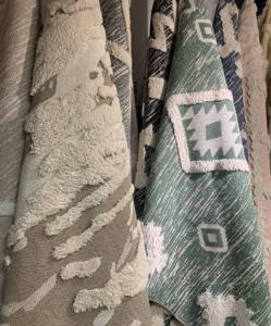 Alfombra bohemia de algodón Reversible, hecha a mano - Product Image 1