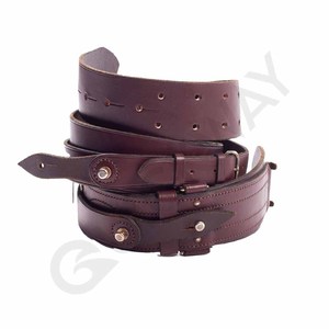 เข็มขัดนายทหาร SAM browne สำหรับพิธีการเข็มขัดสีน้ำตาล - Product Image 3