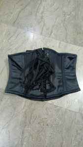 Corset pour femmes, bustier bleu, personnalisé, sous-poitrine, haute taille - Product Image 4