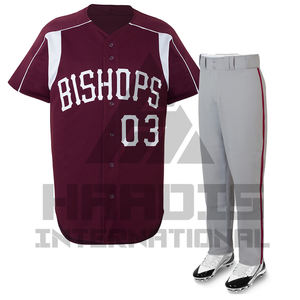 Nouveau prix raisonnable uniforme de Baseball meilleure qualité Pakistan fait uniforme de Baseball pour la vente en ligne - Product Image 1