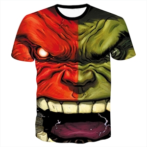 Camiseta de alta calidad con estampado de Hulk al por mayor - Product Image 4