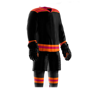 Maillot et pantalon de hockey sur glace avec logo personnalisé de vente chaude Design classique à bas prix pour quantité en vrac Uniforme de hockey sur glace de qualité - Product Image 2