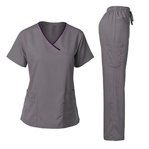 Uniforme de Hospital de manga corta de alta calidad, conjunto de traje médico de enfermería - Product Image 1