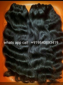 Premium Quality 12a Grade Natural Virgin Human Hair Extensions with No Shedding No <b>tangle</b> Guaranteed Natural Colors Available - Product Image 2