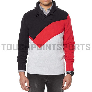 Sweat à capuche en molleton pour homme, automne, 100% coton, tricot uni, impression de logo personnalisée, coupe ample, grande taille - Product Image 5