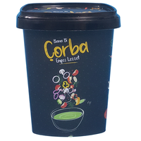 Gobelets micro-ondables de 14 oz au design spécial, couvercles réutilisables, contenants à soupe en plastique, couleur et logo personnalisés, pour les voyages, à emporter à la maison