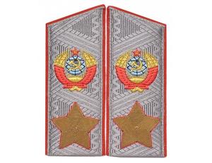 Épaulettes d'épaule unies avec logo personnalisé, patch de broderie, accessoires d'uniforme, épaulettes, épaulettes en tissu tissé - Product Image 3