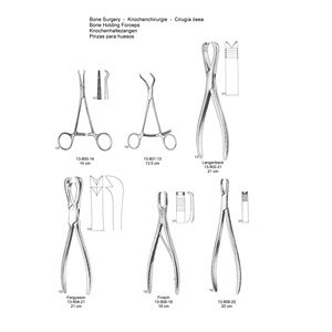 Frosch pince à os 18 cm pince orthopédique Instruments chirurgicaux mahersi en acier inoxydable de qualité allemande - Product Image 5