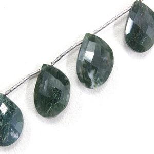 Gema de cuarzo Natural con energía Solar, 10 piezas, cuentas de Briolette con forma de corazón facetadas, joyería hecha a mano - Product Image 2